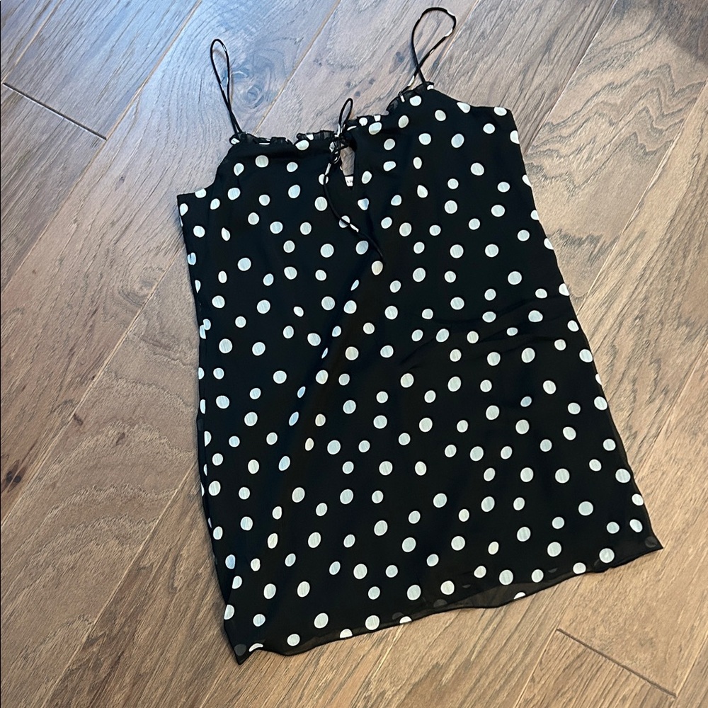 Polka Dot Abercrombie and Fitch shift dress